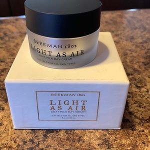 Beekman 1802 light as air goat milk day cream